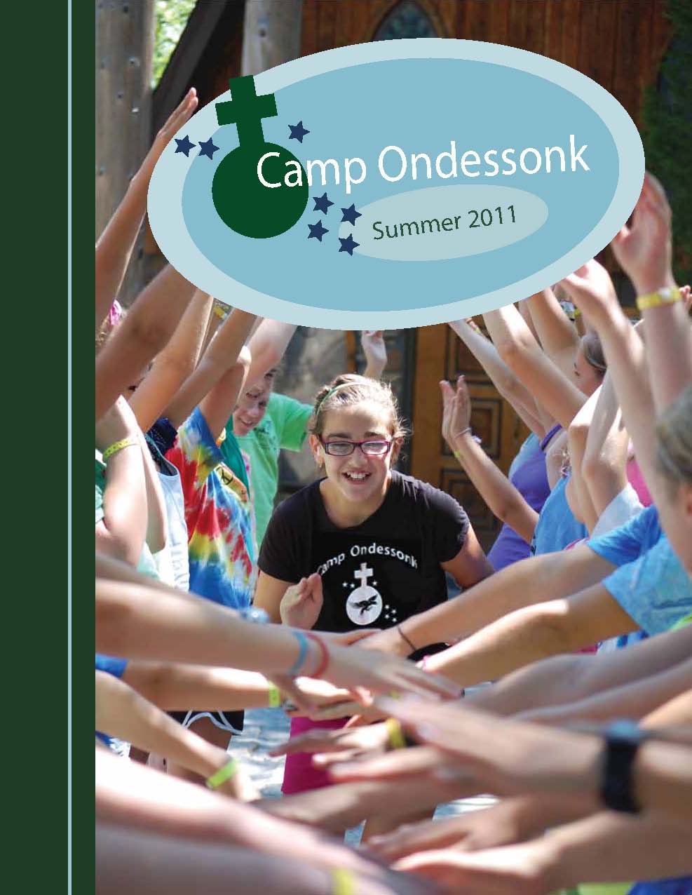 Camp Ondessonk 2012 Yearbook Cover